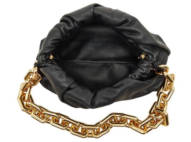 Bottega Veneta Borsa The Chain Pouch Nero - vista 8