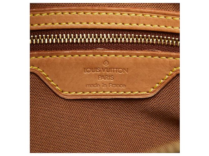 Borsa Cabas Mezzo Monogram Louis Vuitton Marrone - vista 11