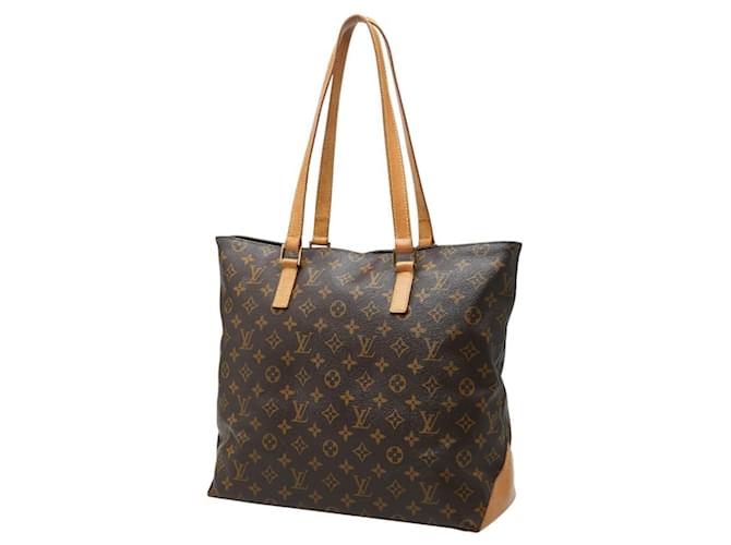 Borsa Cabas Mezzo Monogram Louis Vuitton Marrone - vista 2