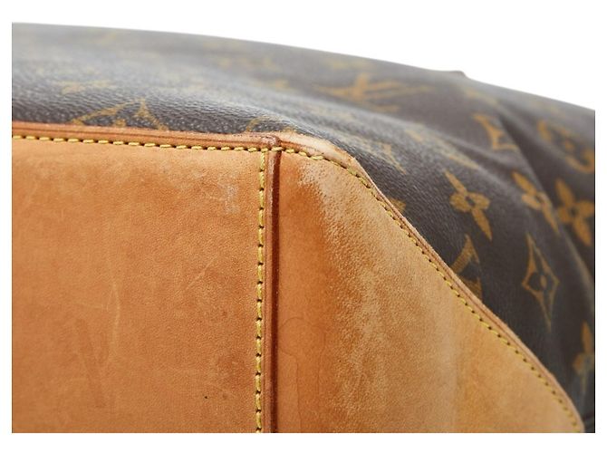 Borsa Cabas Mezzo Monogram Louis Vuitton Marrone - vista 4