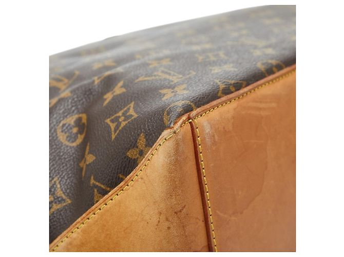 Borsa Cabas Mezzo Monogram Louis Vuitton Marrone - vista 7