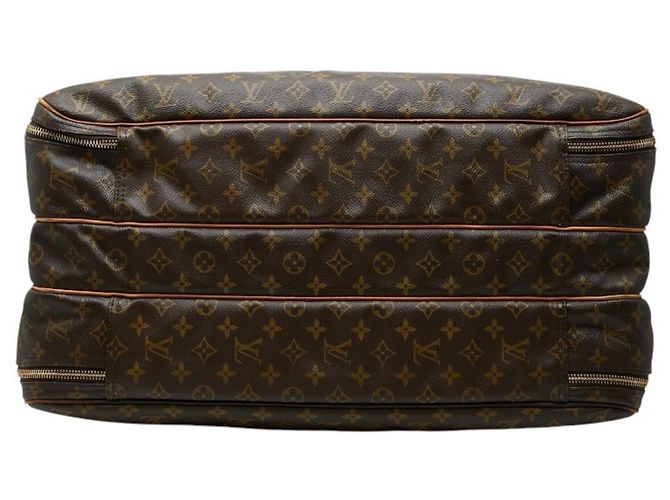 Borsa da viaggio Louis Vuitton Monogram Alizé en Poche Marrone - vista 3