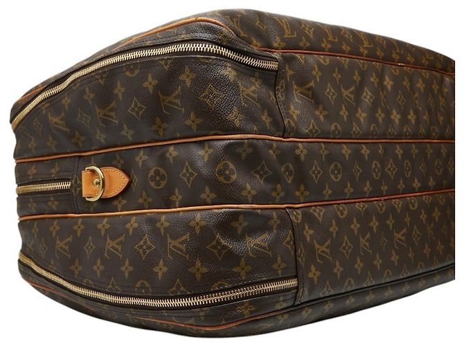 Borsa da viaggio Louis Vuitton Monogram Alizé en Poche Marrone - vista 5