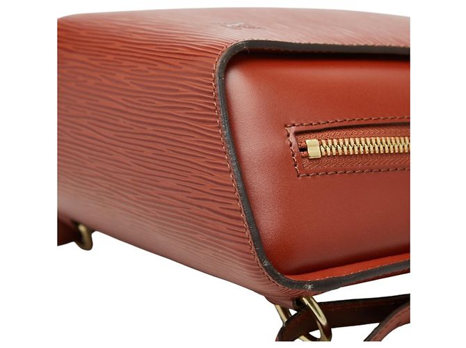 Zaino Louis Vuitton Epi Mabillon Marrone - vista 4