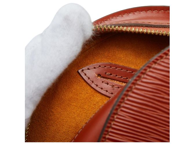 Zaino Louis Vuitton Epi Mabillon Marrone - vista 7