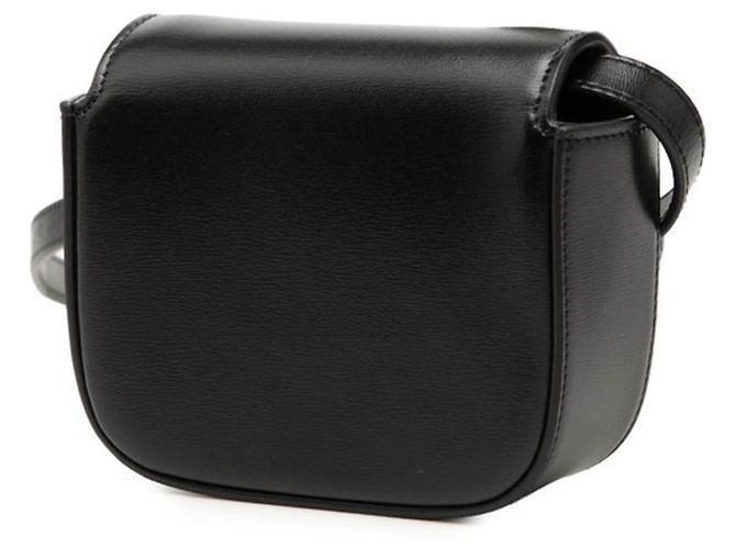 Céline Celine Triomphe Mini Claude Crossbody Shoulder Bag Schwarz - Ansicht 2