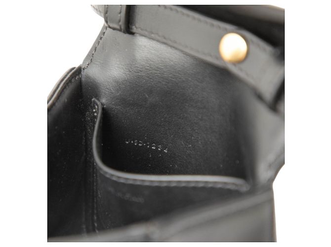 Céline Celine Triomphe Mini Claude Crossbody Shoulder Bag Schwarz - Ansicht 7