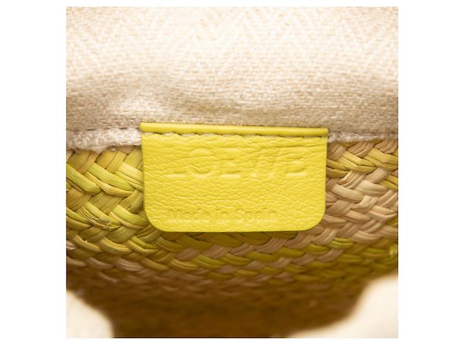 Borsa a tracolla con tasca quadrata Loewe Anagram Verde - vista 6