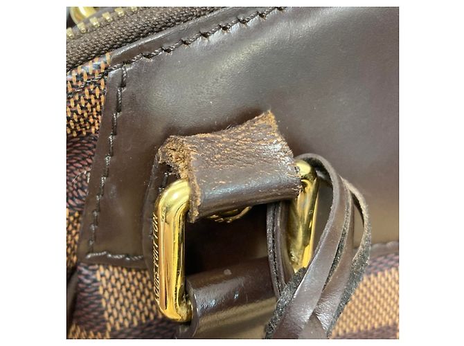 Borsa Louis Vuitton Damier Verona PM Marrone - vista 10