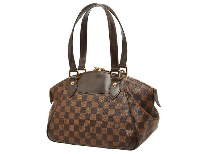 Borsa Louis Vuitton Damier Verona PM Marrone - vista 2
