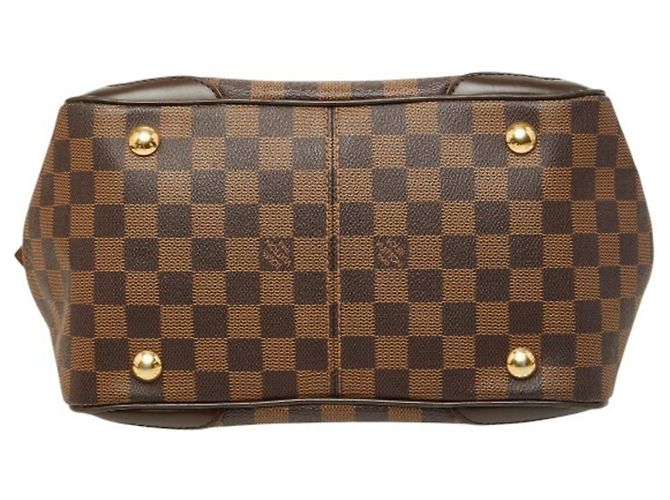 Borsa Louis Vuitton Damier Verona PM Marrone - vista 3