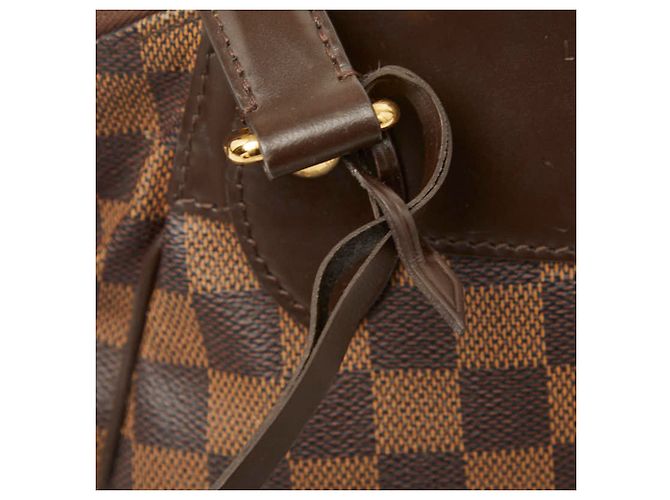 Borsa Louis Vuitton Damier Verona PM Marrone - vista 9
