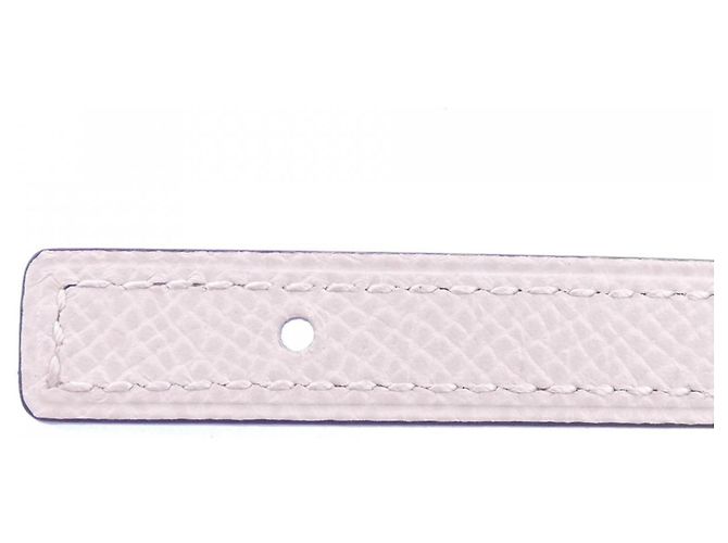 Hermès Cinturón reversible Hermes 13mm Castaño Rosa - vista 2