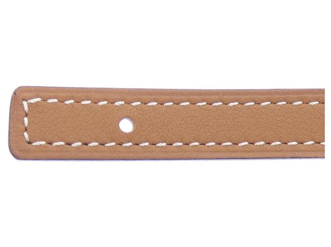 Hermès Cinturón reversible Hermes 13mm Castaño Rosa - vista 3