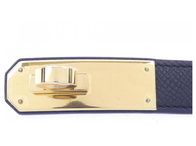 Hermès Hermes Kelly 18mm Gürtel Schwarz - Ansicht 2