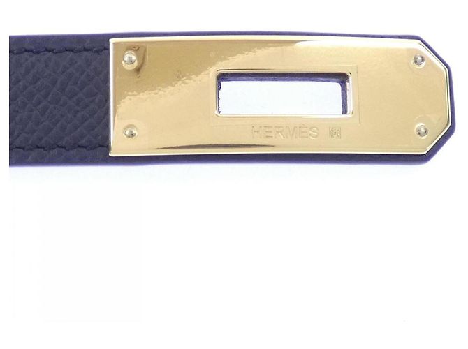 Hermès Hermes Kelly 18mm Gürtel Schwarz - Ansicht 4