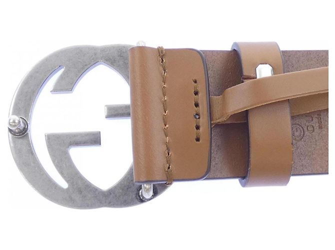 Cintura Gucci Brown Standard Marrone - vista 3