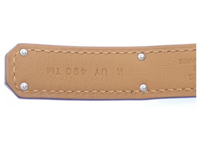 Hermès Hermes Kelly 18mm Gürtel Schwarz - Ansicht 3