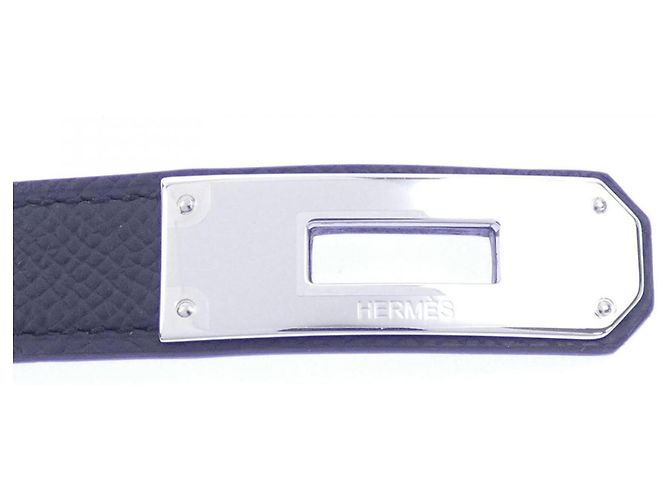 Hermès Hermes Kelly 18mm Gürtel Schwarz - Ansicht 4