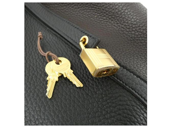 Hermès Borsa Hermes Picotin Lock Casaque 2 PM Nero - vista 3