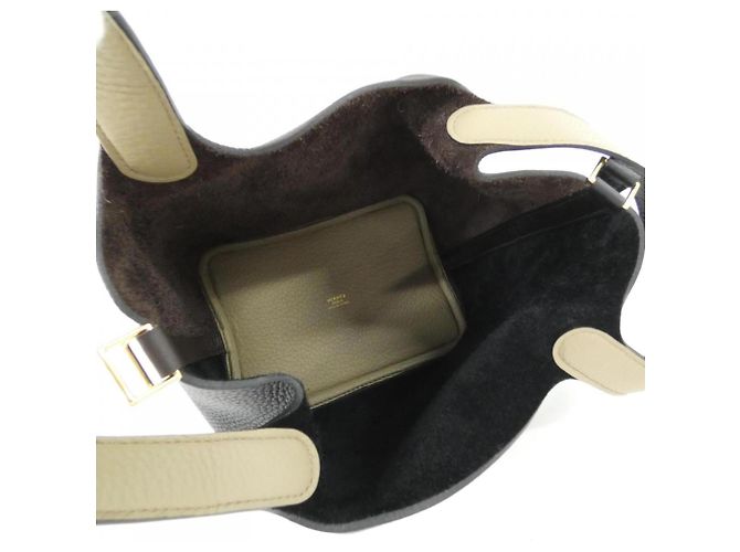 Hermès Borsa Hermes Picotin Lock Casaque 2 PM Nero - vista 7