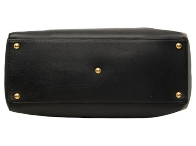 Borsa a spalla 2-Way Fendi Toujours Marrone Nero Bianco Giallo - vista 3