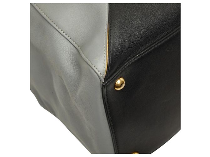 Borsa a spalla 2-Way Fendi Toujours Marrone Nero Bianco Giallo - vista 7