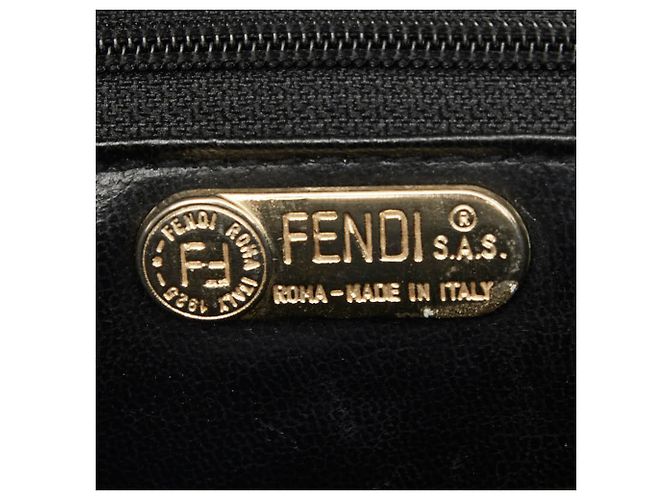 Borsa a tracolla Fendi Zucca Marrone - vista 11
