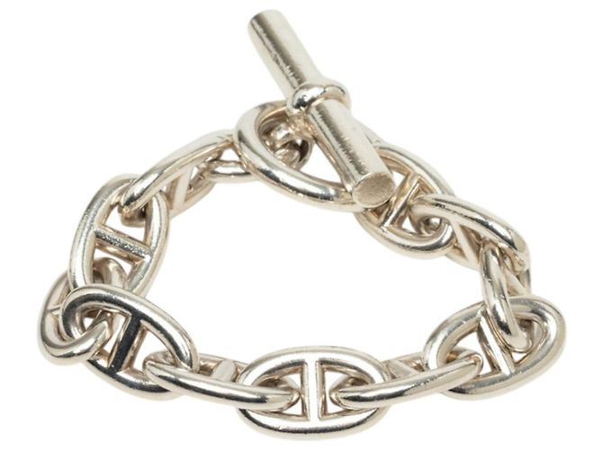 Hermès Bracciale con Charms Hermes Chaine d'Ancre TGM - vista 4