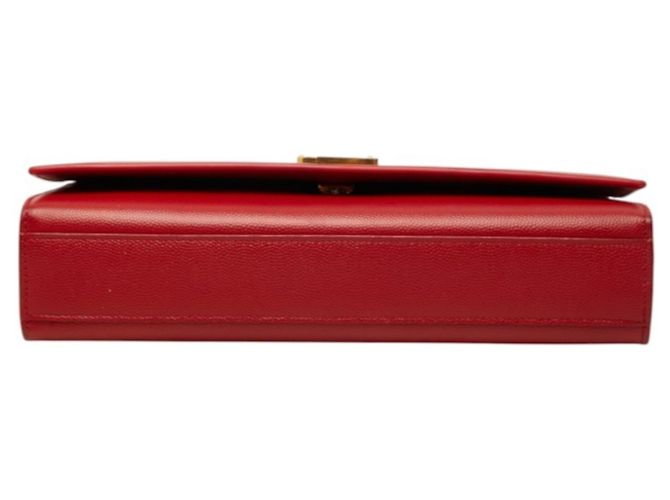 Borsa a tracolla con catena Saint Laurent Kate Rosso D'oro - vista 3