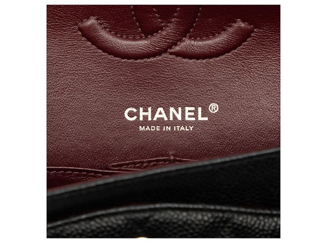 Borsa a tracolla Chanel Matelassé Double Flap Nero - vista 5