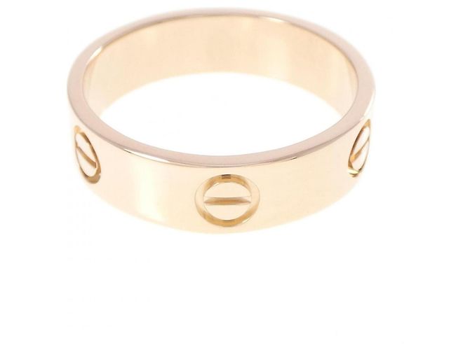 Anello Cartier Love in oro rosa 18K - vista 2