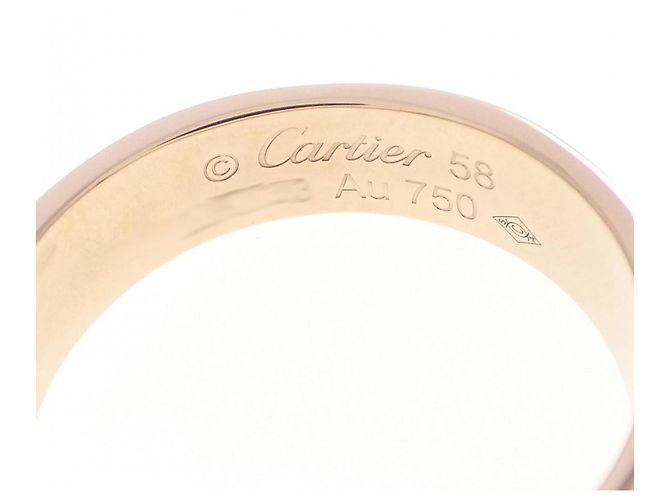 Anello Cartier Love in oro rosa 18K - vista 3