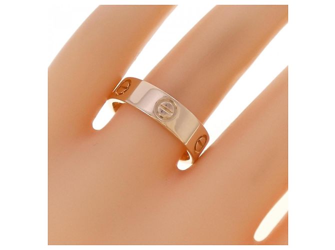 Anello Cartier Love in oro rosa 18K - vista 4