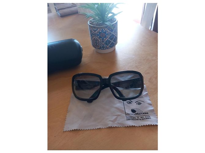 Occhiali da sole Chanel neri Nero - vista 2