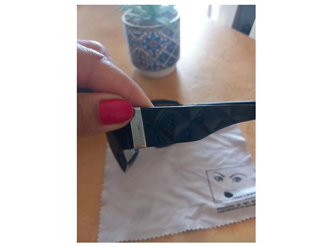 Occhiali da sole Chanel neri Nero - vista 4