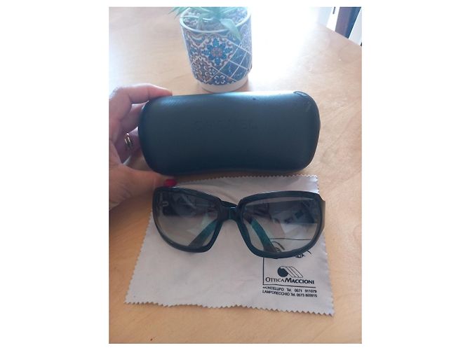 Occhiali da sole Chanel neri Nero - vista 7