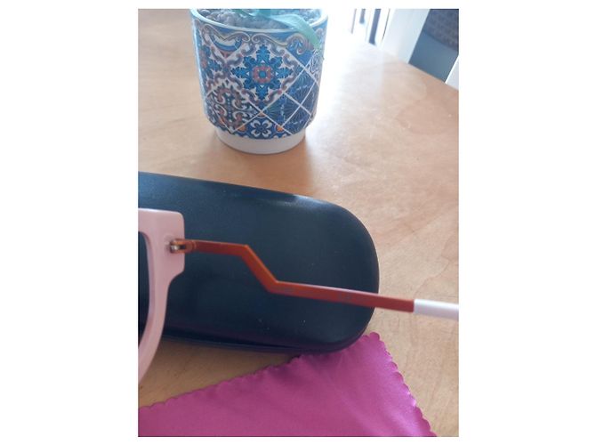 Gafas de sol Fendi FF 0137/S Rosa Naranja Metálico - vista 6