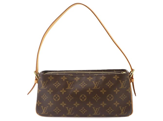 Borsa a tracolla Louis Vuitton Viva Cite MM Monogram Marrone Monogramma - vista 3