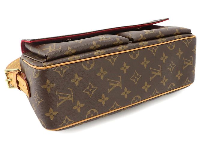 Borsa a tracolla Louis Vuitton Viva Cite MM Monogram Marrone Monogramma - vista 5