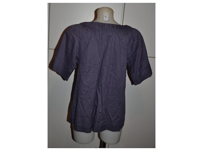 Blusa See By Chloé Violeta de Algodón Púrpura - vista 3