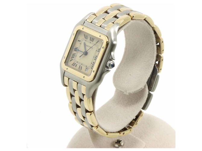 Cartier Panthère MM 3-Row Date Two-Tone Uhr - Ansicht 2