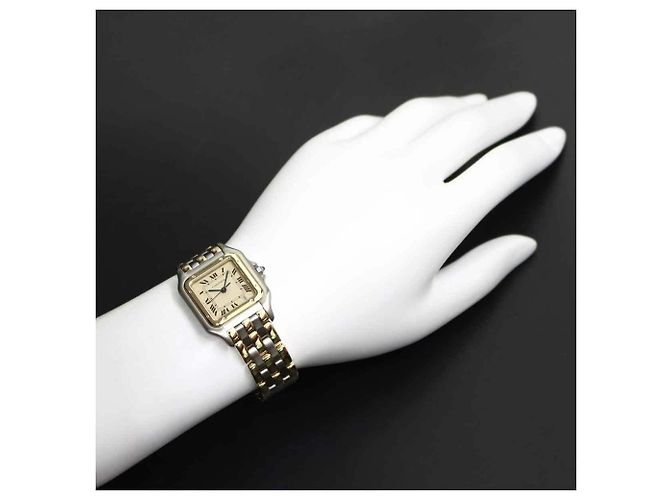 Cartier Panthère MM 3-Row Date Two-Tone Uhr - Ansicht 3