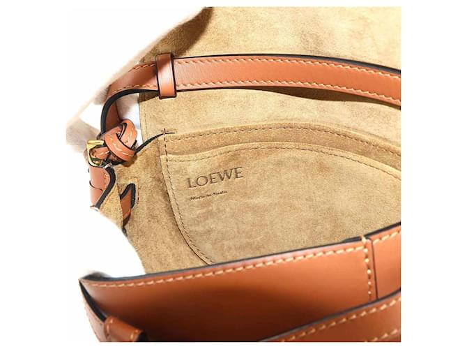 Borsa a tracolla Loewe Mini Gate Dual Marrone - vista 7
