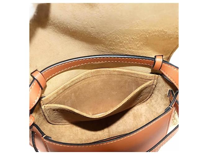 Borsa a tracolla Loewe Mini Gate Dual Marrone - vista 8