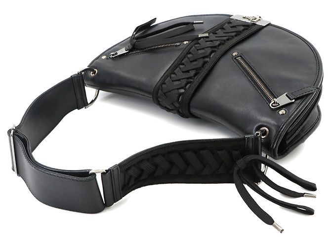 Borsa a tracolla Christian Dior Admit It Nero - vista 5