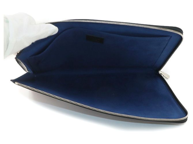 Louis Vuitton Epi Pochette Jour GM Clutch Handbag Nero - vista 6