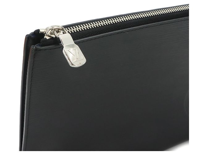 Louis Vuitton Epi Pochette Jour GM Clutch Handbag Nero - vista 8