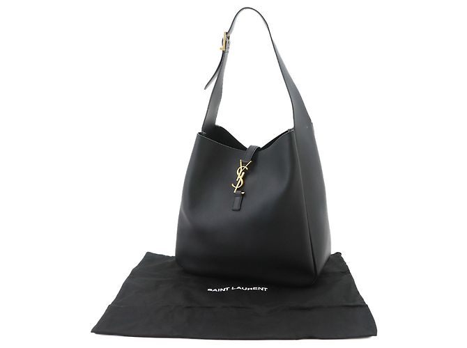 Borsa a spalla Large Soft LE 5 À 7 Saint Laurent Nero - vista 2