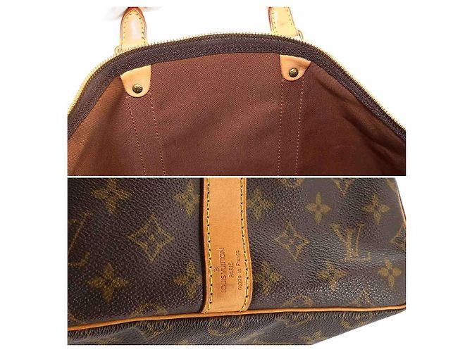 Borsa Louis Vuitton Keepall Bandouliere 55 Monogram Monogramma - vista 7